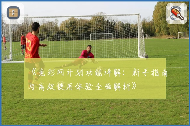 《竞彩网计划功能详解：新手指南与高效使用体验全面解析》
